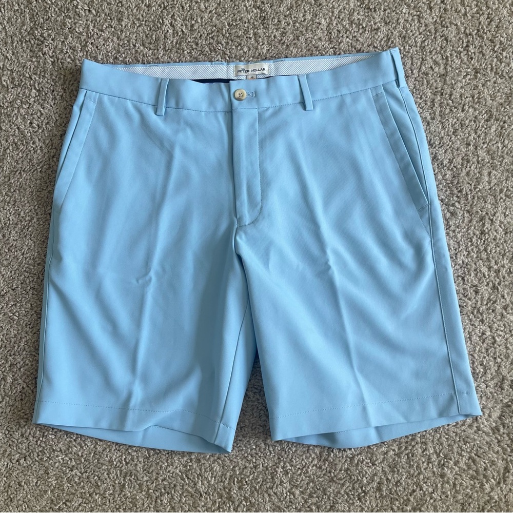 Peter Millar 100% Polyester Performance Shorts - image 1